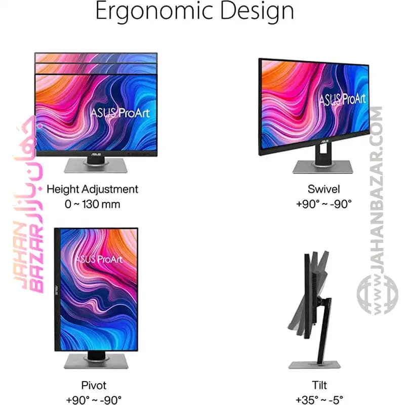 مانیتور 24 اینچ ایسوس ASUS مدل PA248QV — تصویر ۵