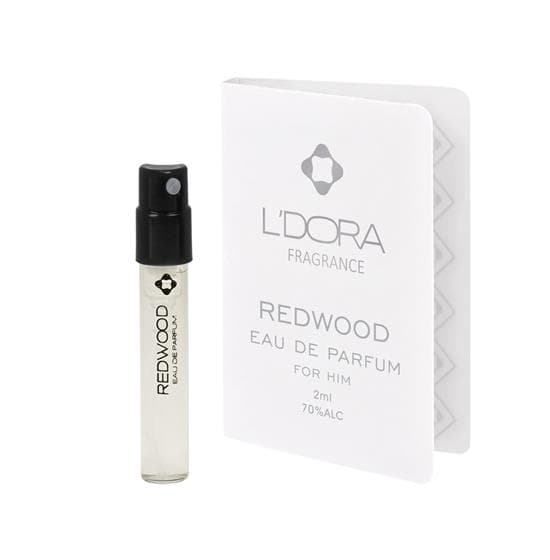 تستر ادوپرفیوم مردانه مدل REDWOOD لدورا فرگرنس 2 میلی لیتر