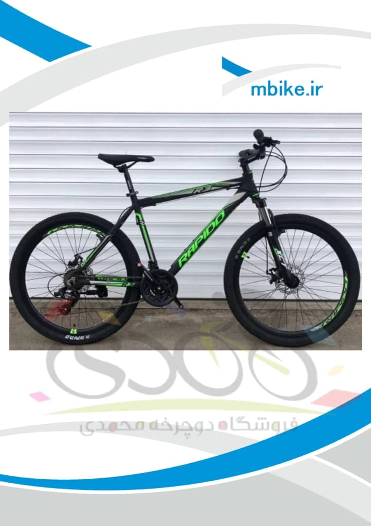 دوچرخه RAPIDO مدل R3D سایز ۲۶