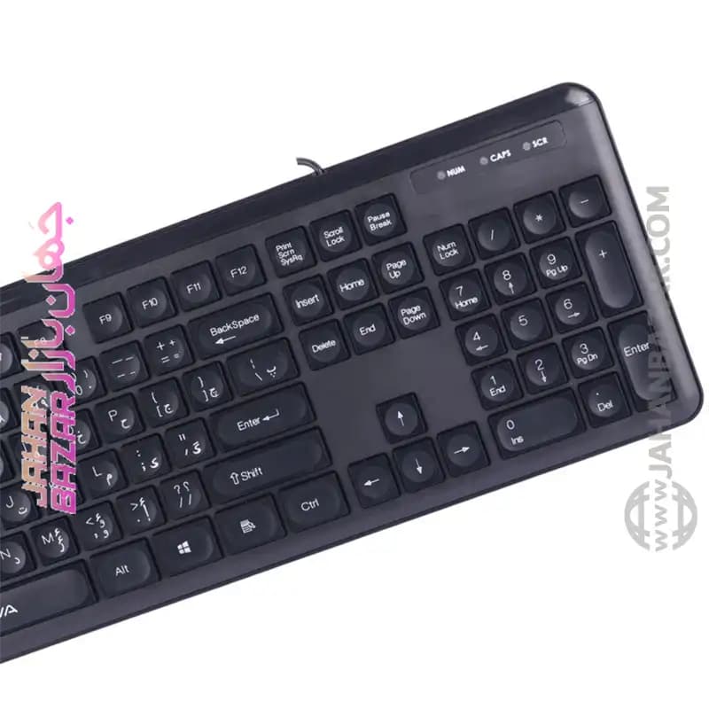 کیبورد سیم دار NOVA نوا مدل NK-102 — تصویر ۱۱