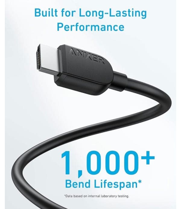 کابل HDMI انکر مدل A8742 طول ۱٫۸ متر ۸K — تصویر ۱۰