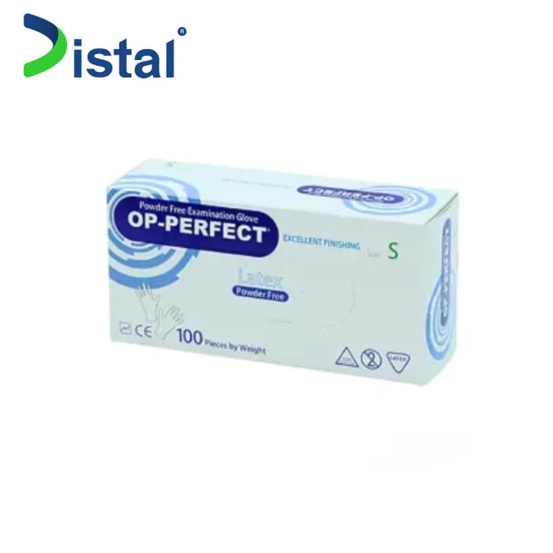 دستکش لاتکس بدون پودر OP-PERFECT — تصویر ۴