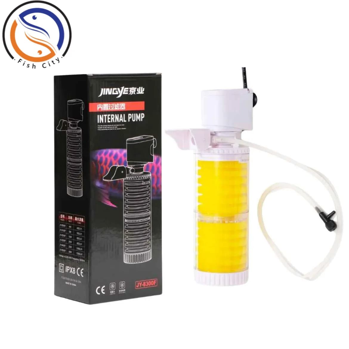 فیلتر داخلی آکواریوم جینگی JY-8300F — تصویر ۱۰