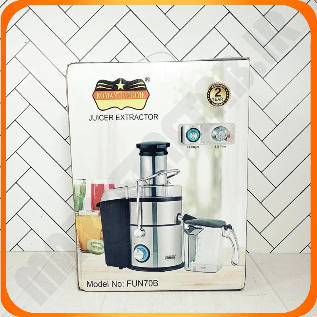 آبمیوه گیری تک کاره FUN70B رومانتیک هوم — تصویر ۳