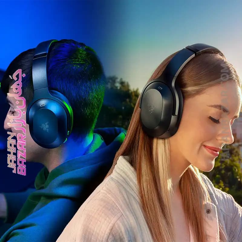 هدست گیمینگ ریزر Razer مدل Barracuda Pro مشکی — تصویر ۱۰