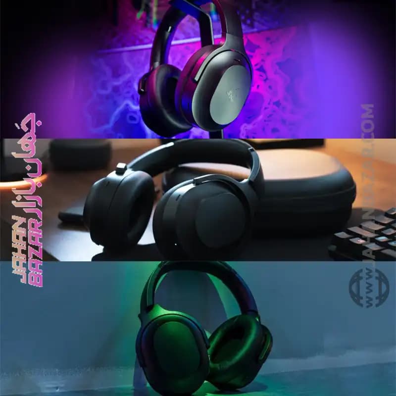 هدست گیمینگ ریزر Razer مدل Barracuda Pro مشکی — تصویر ۸
