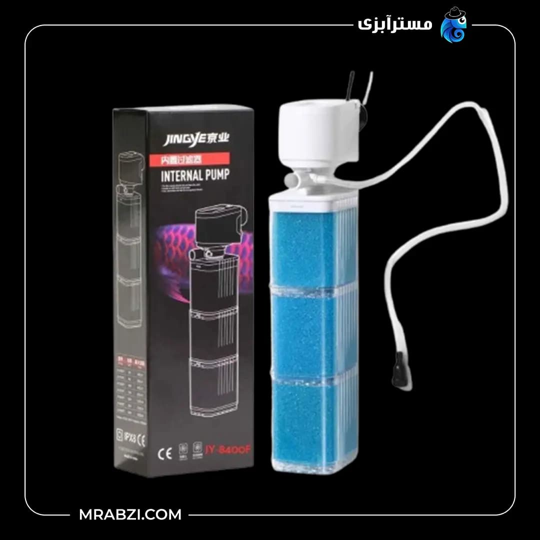 فیلتر داخلی آکواریوم جینگی JY-8400F — تصویر ۱۲