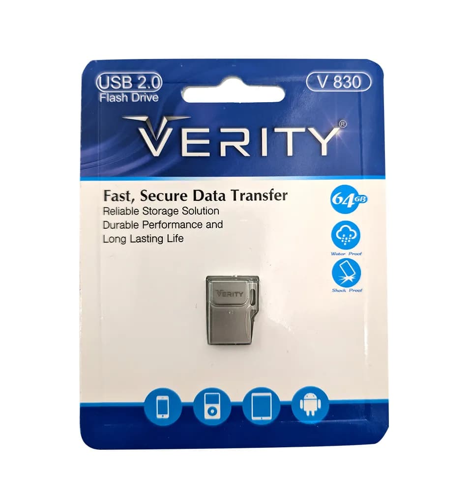 فلش وریتی VERITY مدل V-830 ظرفیت64 گیگابایت — تصویر ۴