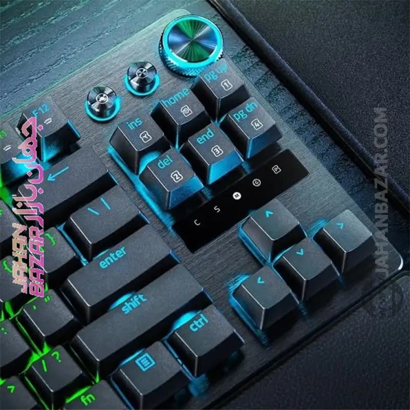 کیبورد گیمینگ ریزر Razer مدل Huntsman V3 Pro TKL — تصویر ۴
