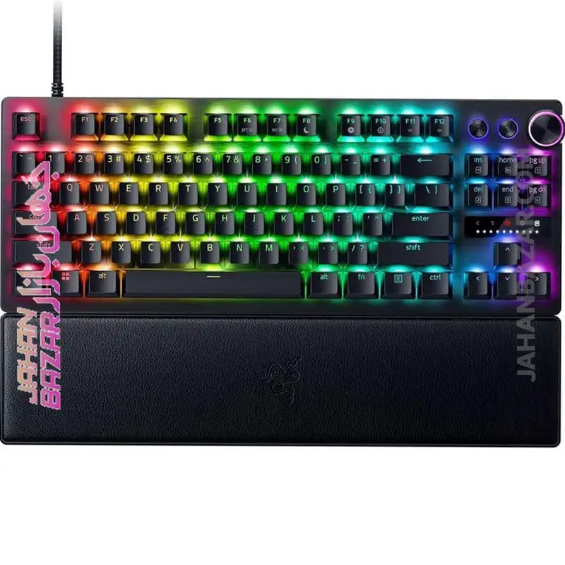 کیبورد گیمینگ ریزر Razer مدل Huntsman V3 Pro TKL — تصویر ۵