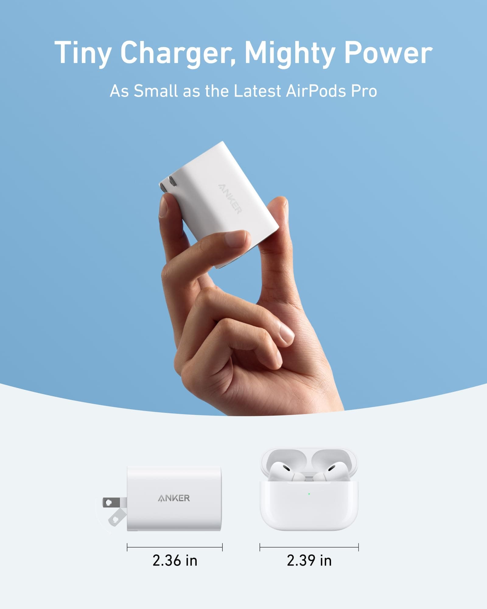 شارژر دیواری 100W انکر مدل B2679 همراه با کابل USB-C — تصویر ۱۱