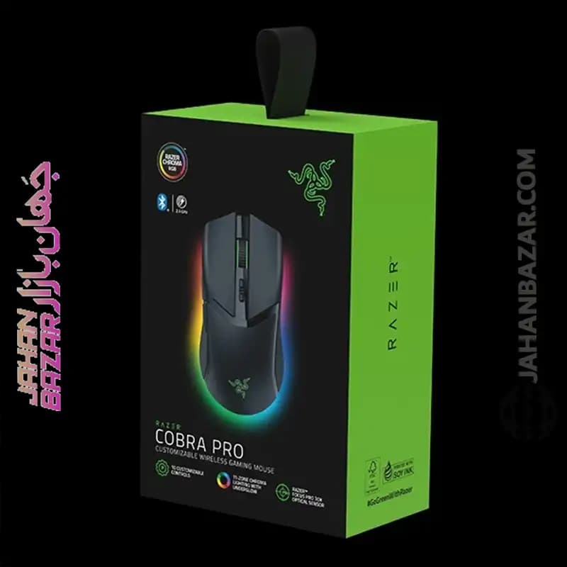 ماوس گیمینگ بی سیم ریزر Razer مدل COBRA PRO — تصویر ۲