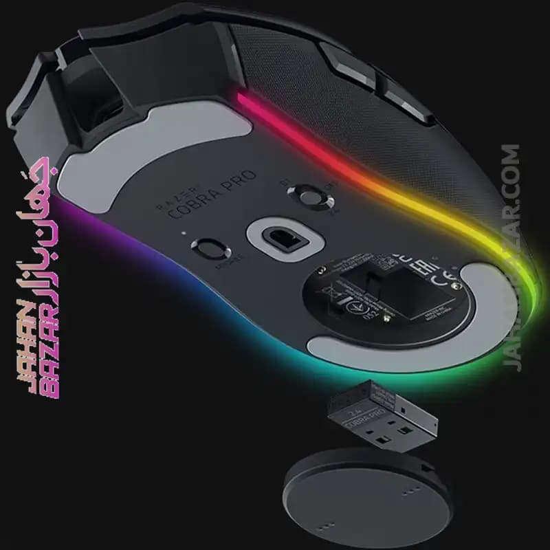 ماوس گیمینگ بی سیم ریزر Razer مدل COBRA PRO — تصویر ۳