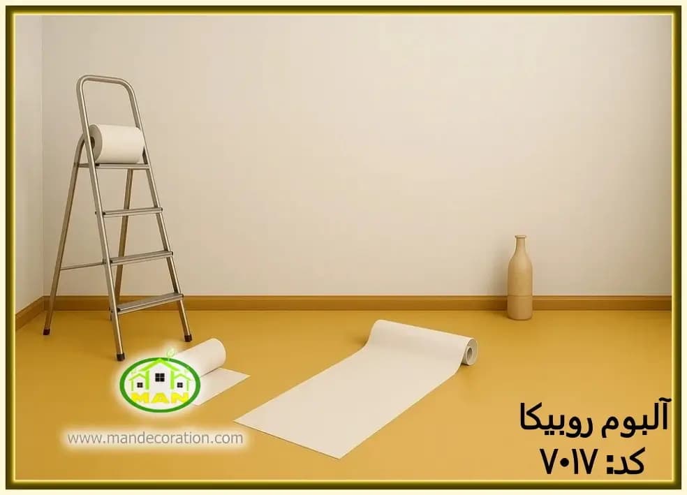 کاغذ دیواری رونیکا ساده صورتی رنگ کد:7017(Ronika)