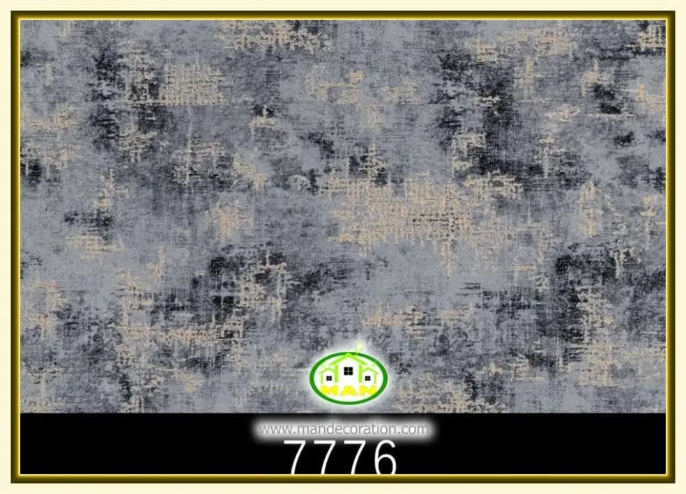 کاغذ دیواری مشکی پتینه کد:7776 — تصویر ۲