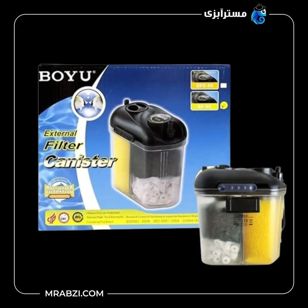 فیلتر سطلی آکواریوم بویو EF-05 — تصویر ۷