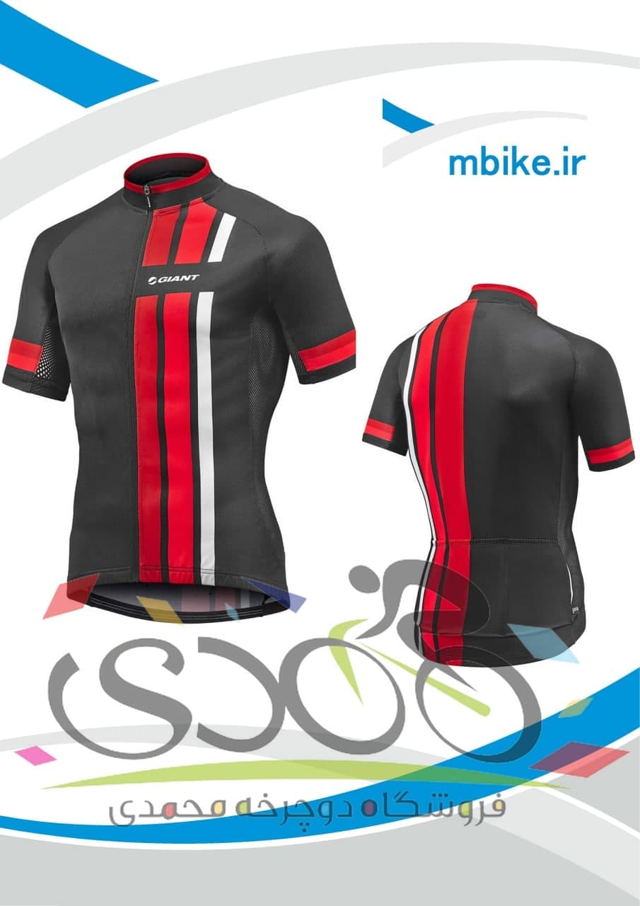 پیراهن دوچرخه سواری جاینت STAGE SS JERSEY RED