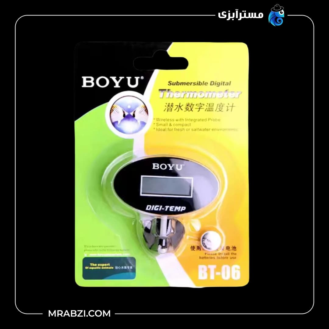 دماسنج دیجیتال آکواریوم بویو BT-06 — تصویر ۵