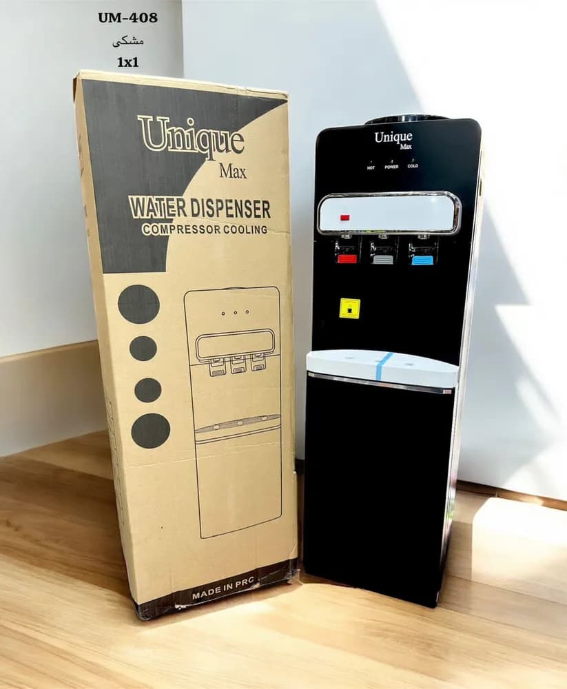آبسردکن ایستاده یونیک مدل UM408 سه شیر — تصویر ۳