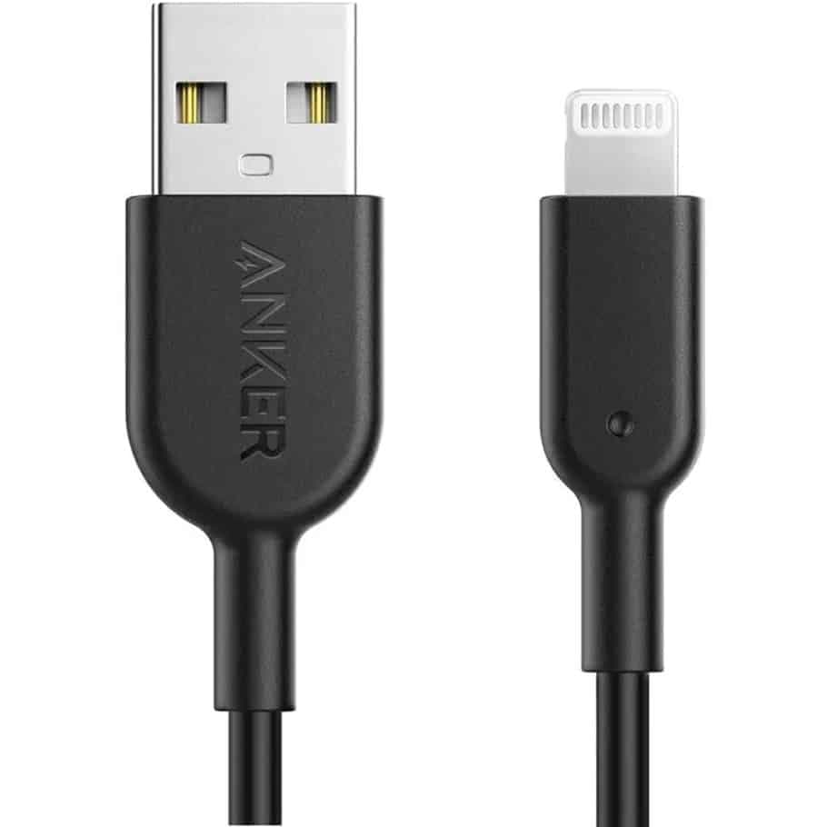 کابل 0.9 متری تبدیل USB به لایتنینگ انکر مدل Powerline II A8432