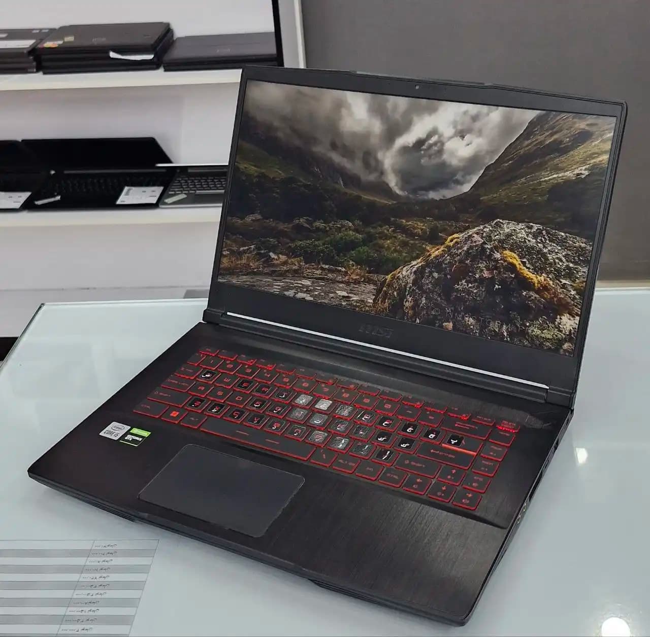لپ تاپ استوک ام اس آی مدل msi ms16-RS