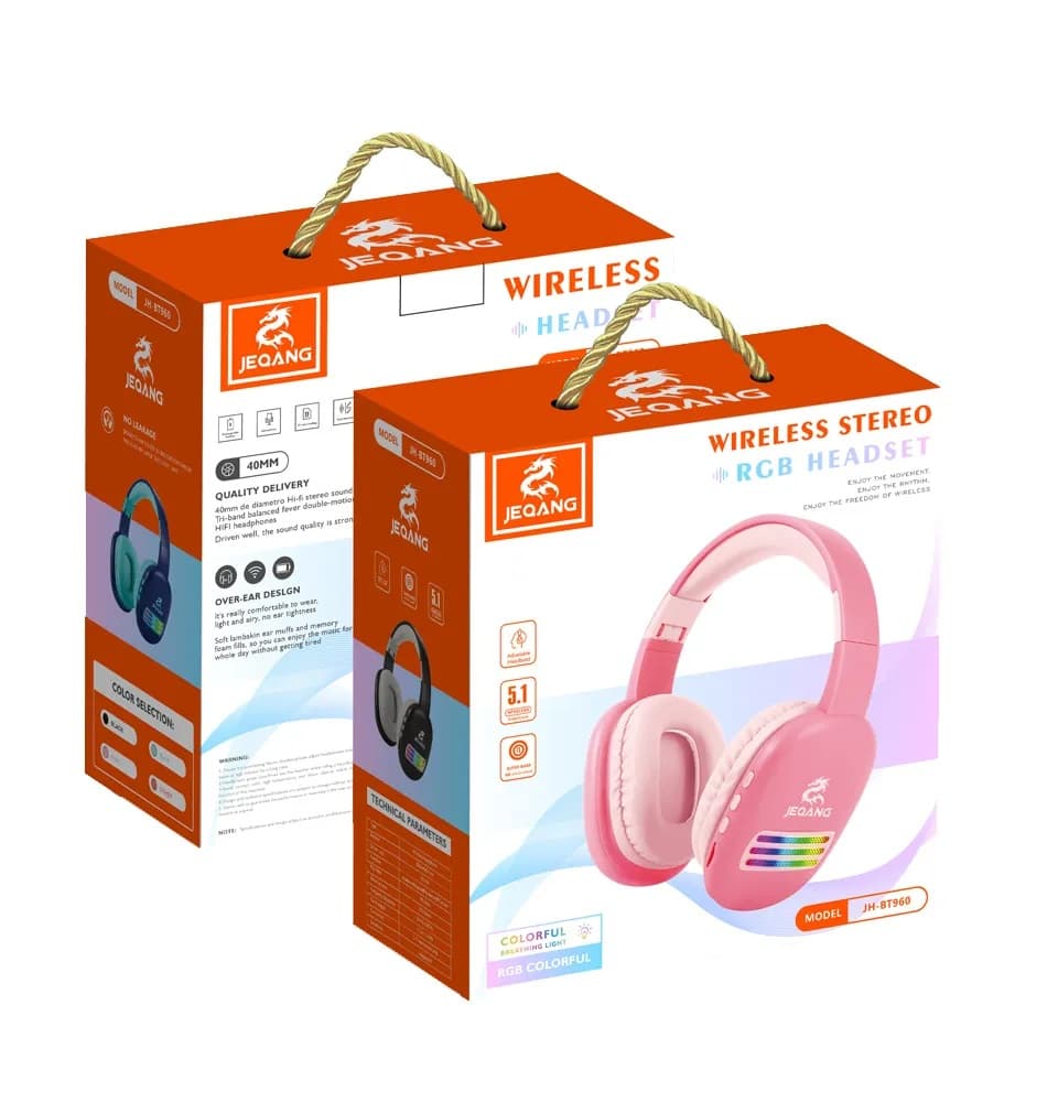 هدفون بلوتوث JEQANG جکنگ مدل JH-BT960 — تصویر ۱۱