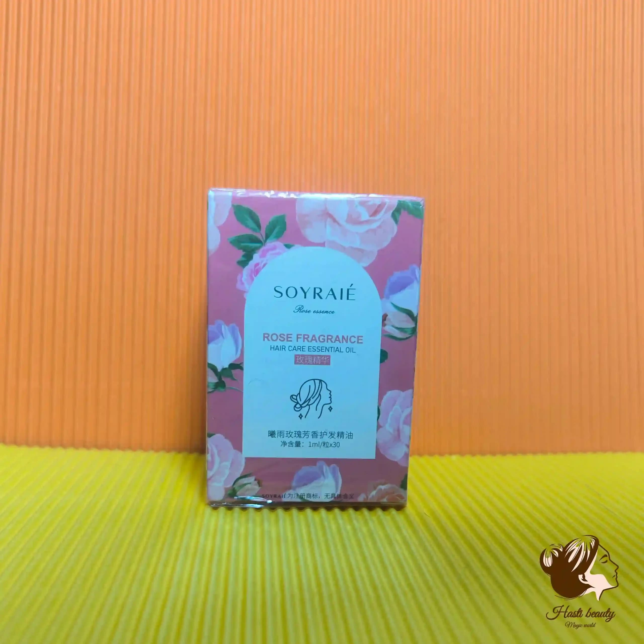 روغن مراقبت از موی Soyraie با رایحه رز — تصویر ۲