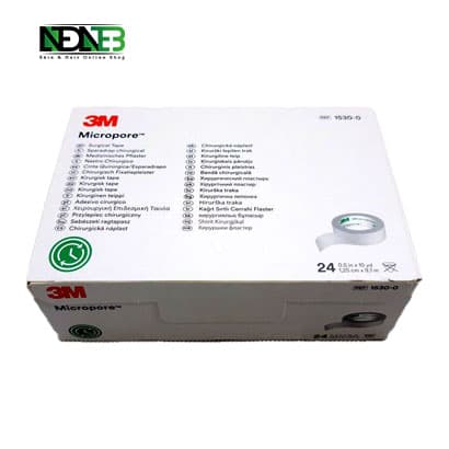 چسب ضد حساسیت تری ام 1/25 سانتی متر 3M Micropore Surgical Tape