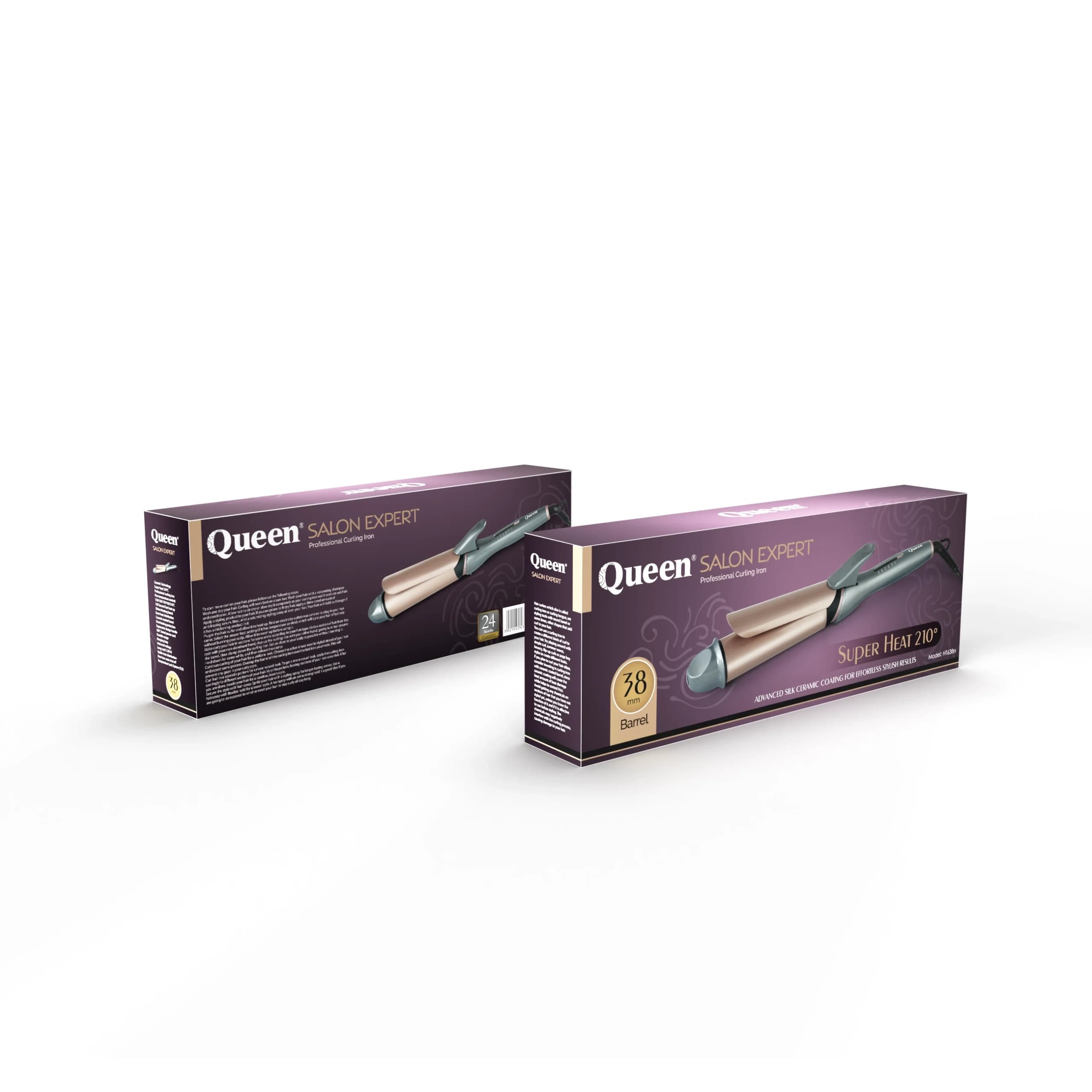 فرکننده سرامیک کویین سایز 38 مدل HT638n — تصویر ۲