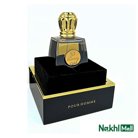 ادکلن مردانه لاکچری گلد فیکورس Luxury gold (آمبرنومد لویی ویتون) حجم 80 میلی لیتر — تصویر ۱۰
