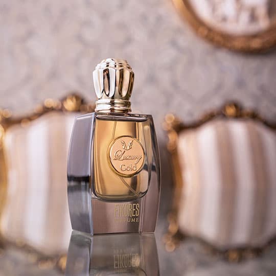 ادکلن مردانه لاکچری گلد فیکورس Luxury gold (آمبرنومد لویی ویتون) حجم 80 میلی لیتر — تصویر ۲