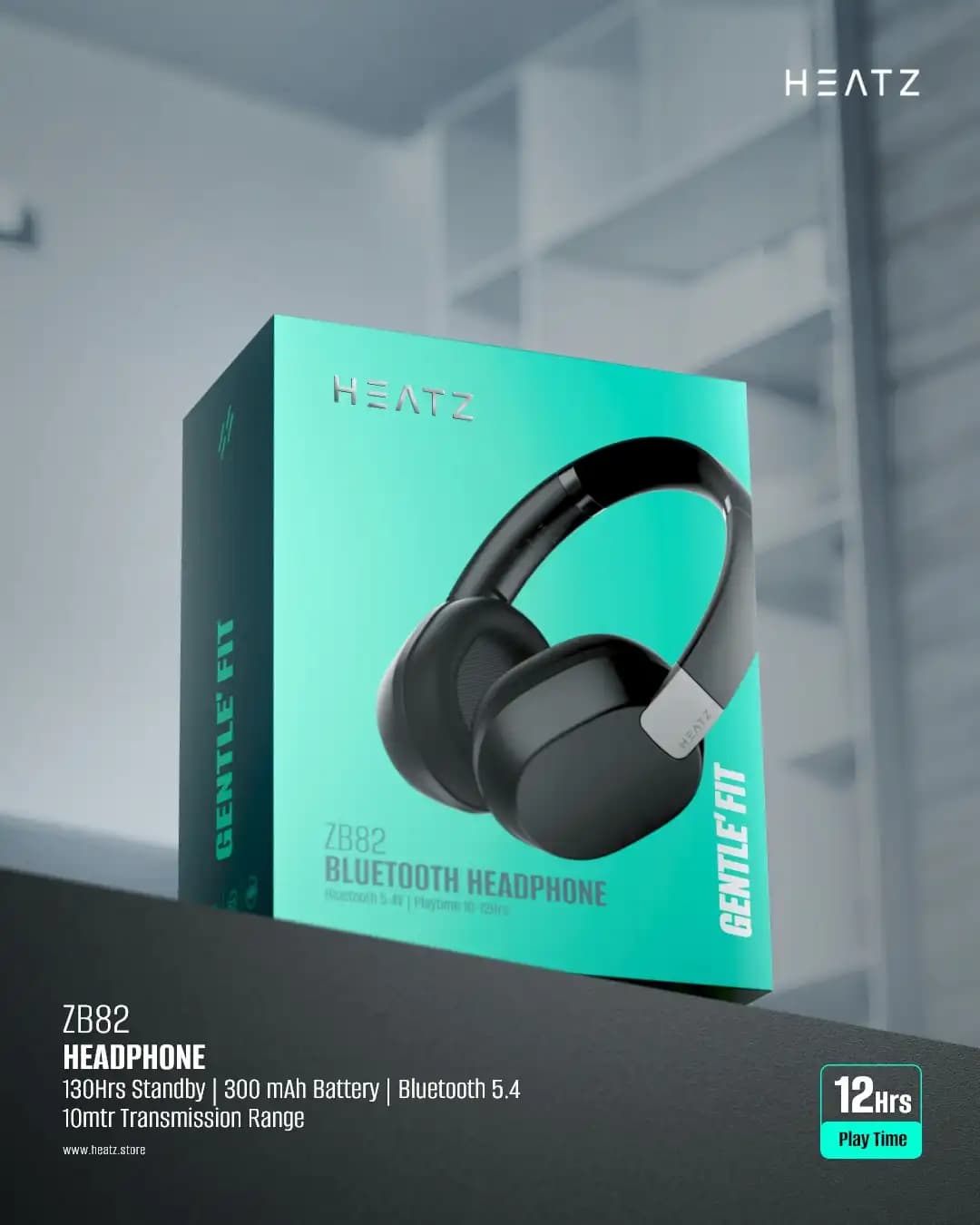 هدفون بی سیم بلوتوثی هیتز مدل HEATZ ZB82 — تصویر ۴