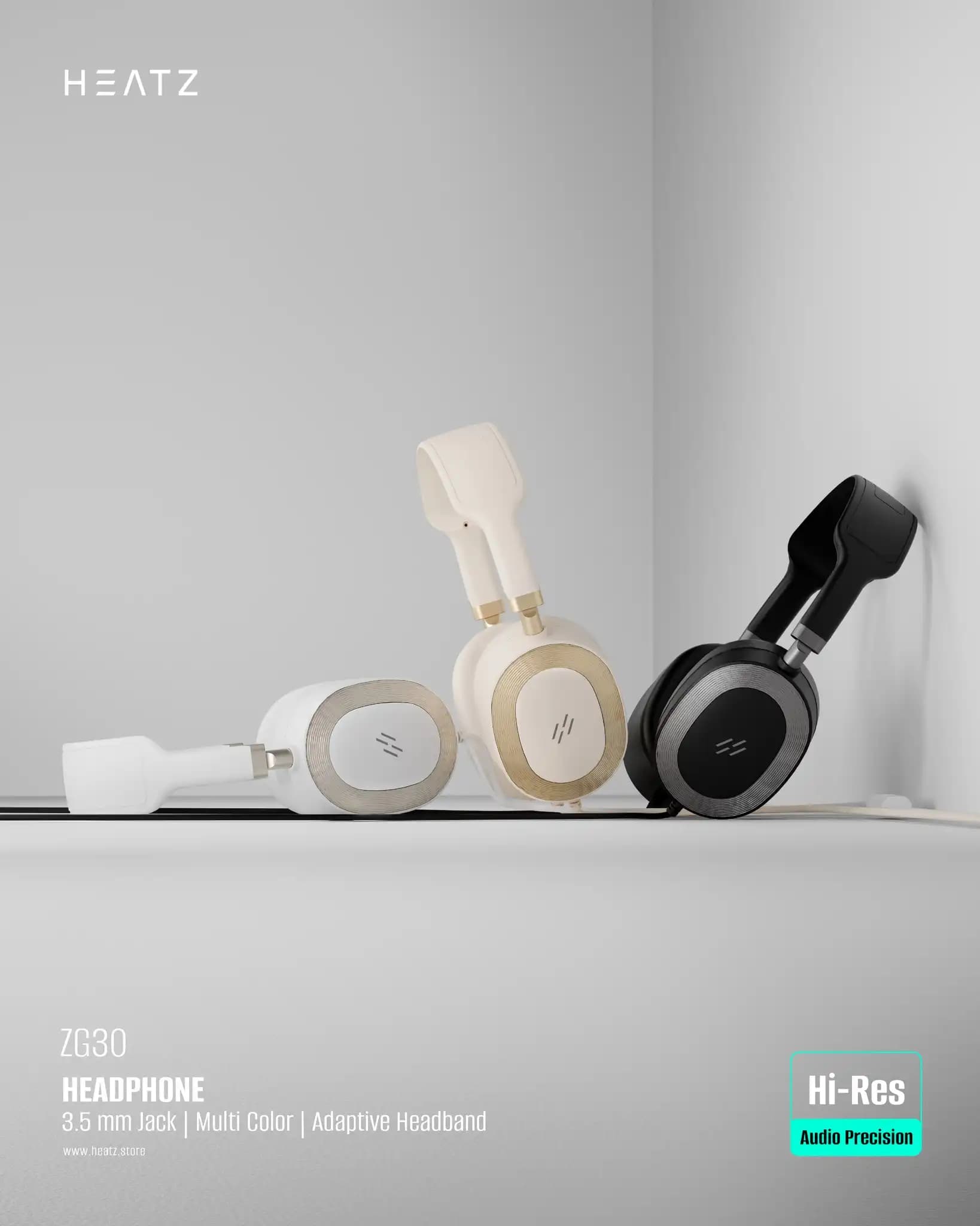 هدفون سیمی هیتز مدل HEATZ ZG30 — تصویر ۸