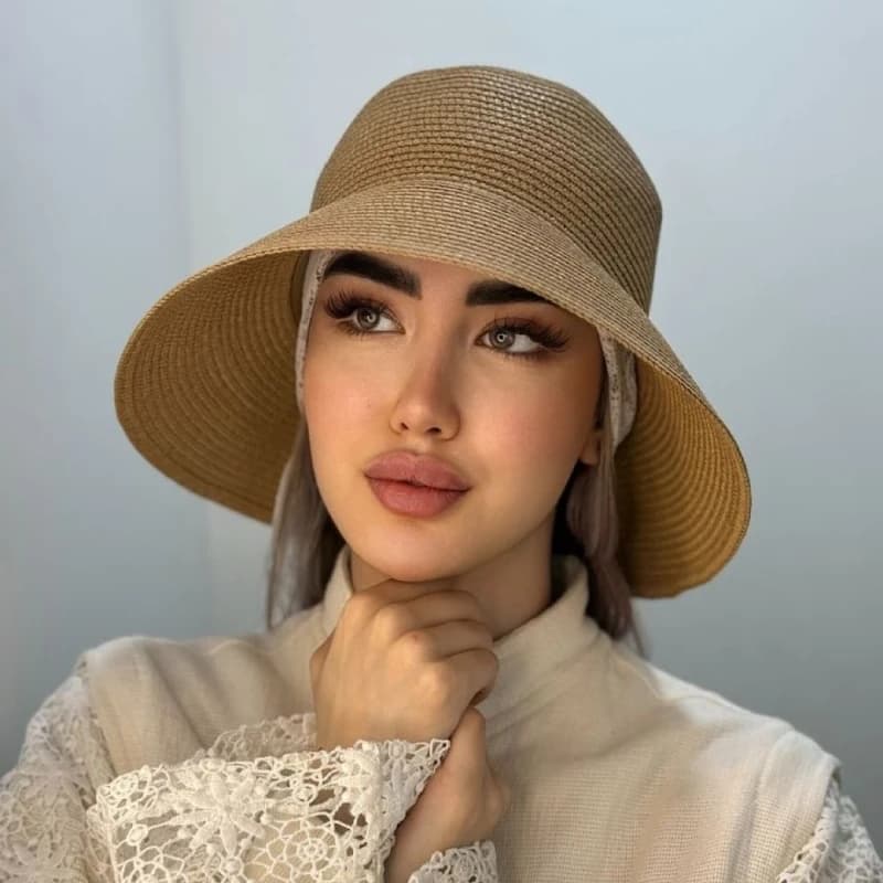 کلاه ساحلی پشت پاپیون M — تصویر ۵