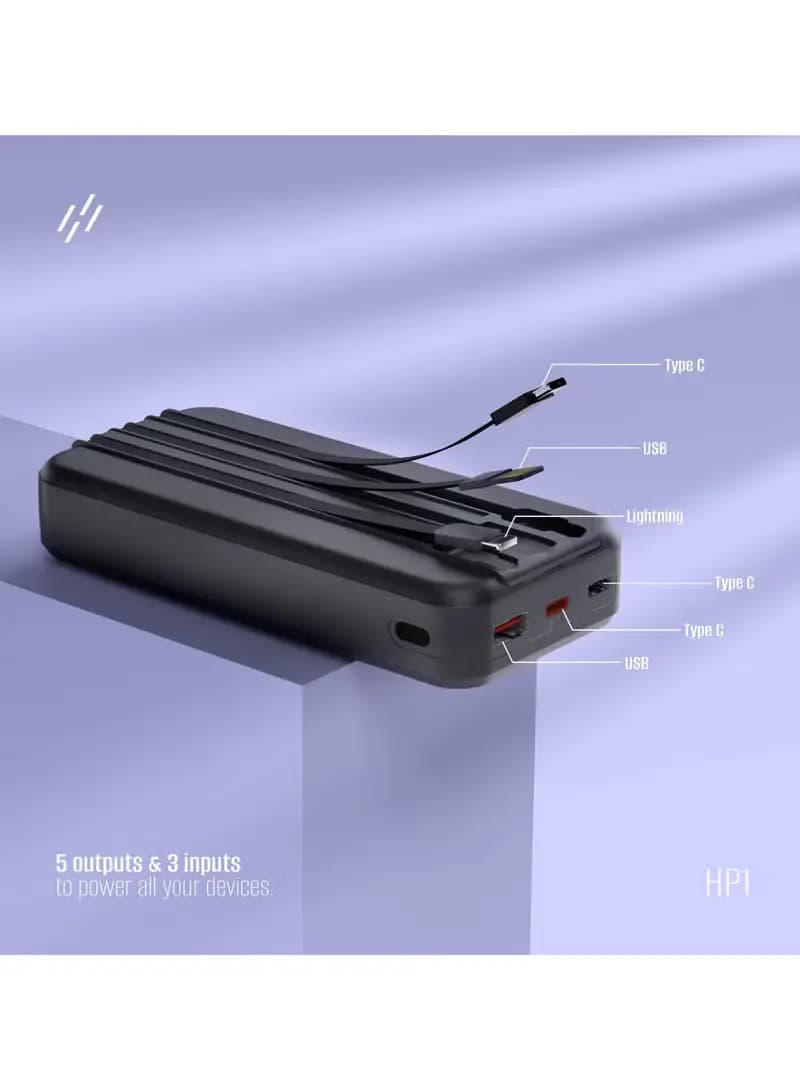 پاوربانک 20000 هیتز مدل HEATZ HP1 — تصویر ۳