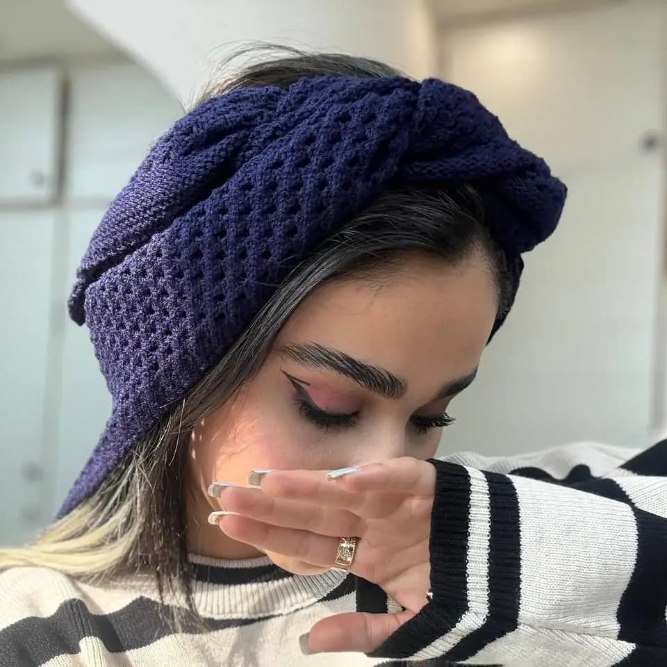 اسکارف بافت سه گوش — تصویر ۲