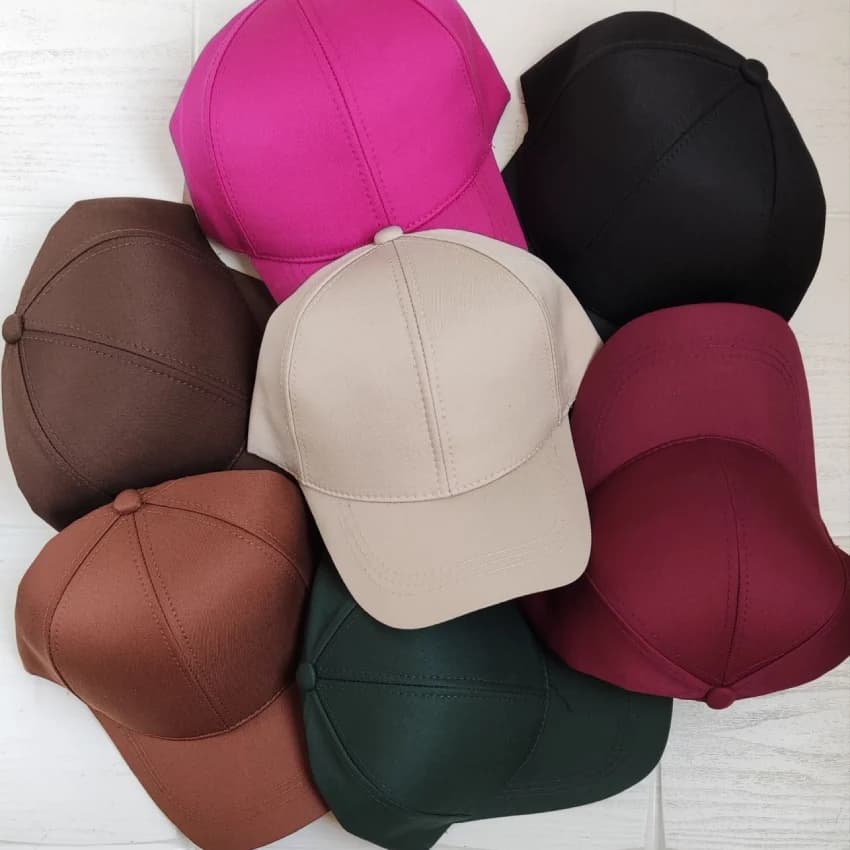 کلاه بیسبالی ساده اعلا کد 317 — تصویر ۵