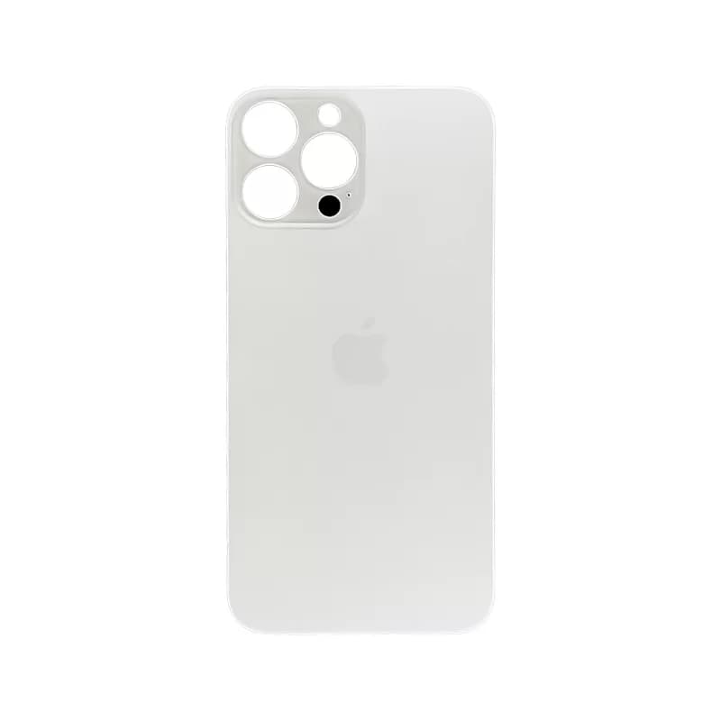 BACK COVER DOOR 13 PRO MAX WHITE APPLE