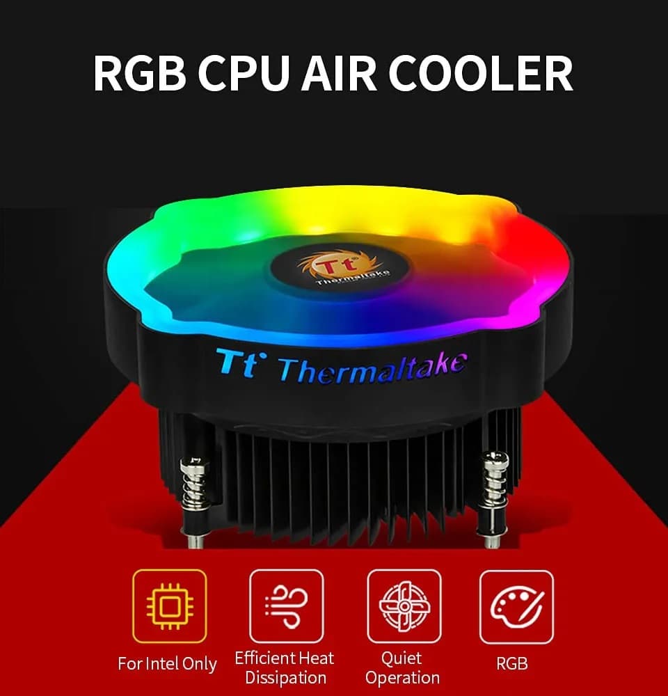 فن CPU (پردازنده) Thermaltake مدل CL-P055-AL12SW-A — تصویر ۸