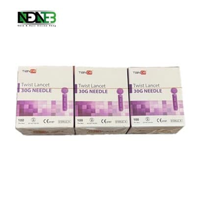 سوزن تست قند خون (لانست) 4پر 30G بسته 100عددی TiaNDa