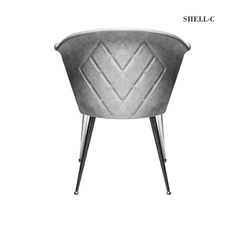 صندلی ناهارخوری ویهان Shell-C — تصویر ۳