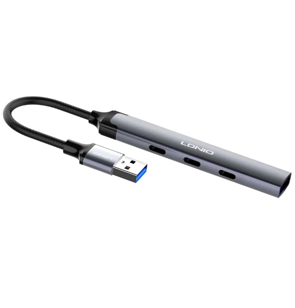 هاب USB 2.0 الدینیو LDNIO مدل DS-74U — تصویر ۷