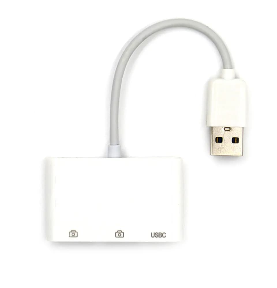 هاب USB 3.0 کابلی Ultra Slim سه پورت — تصویر ۶