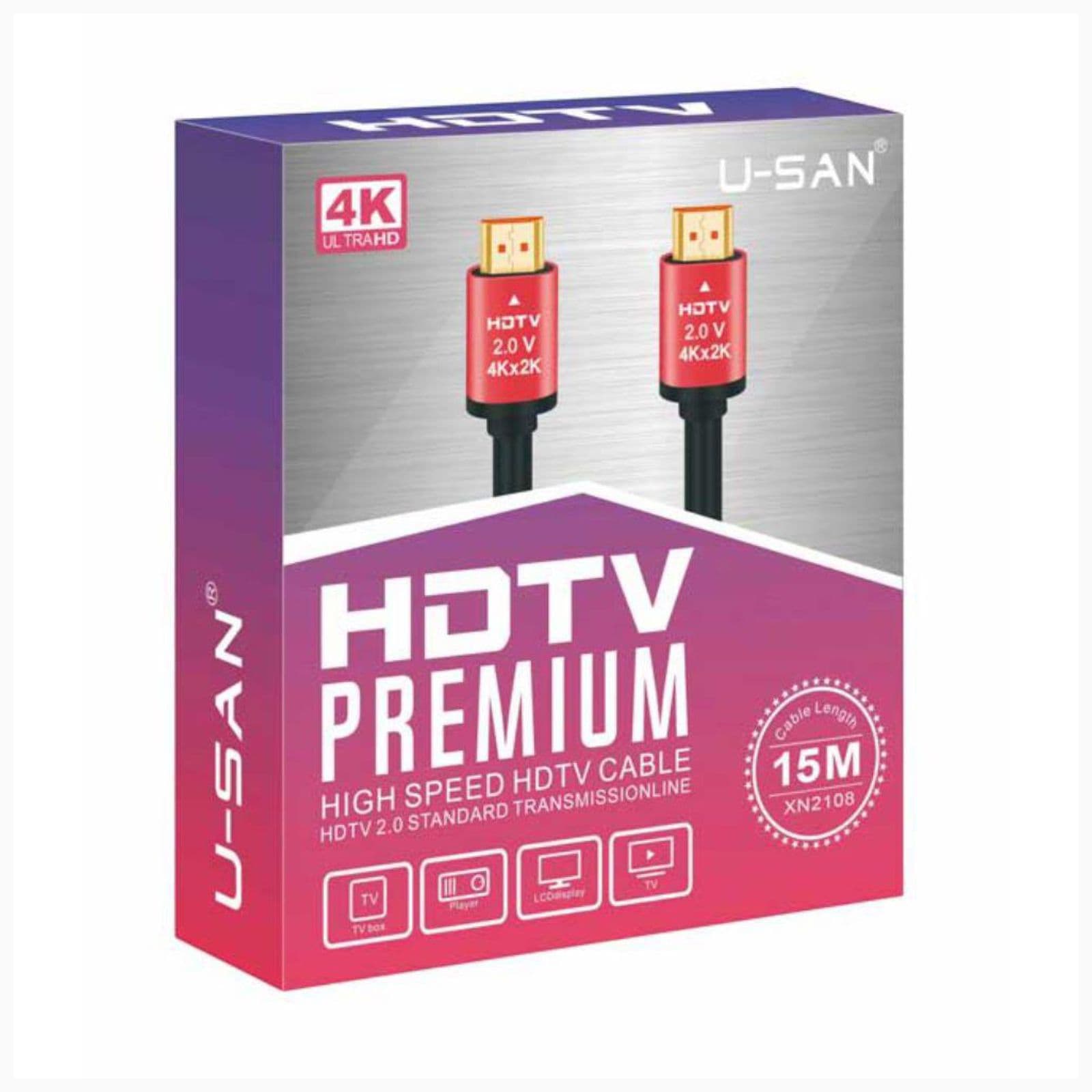 کابل IFORTECH HDTV 4K 2.1V IF-3M — تصویر ۲