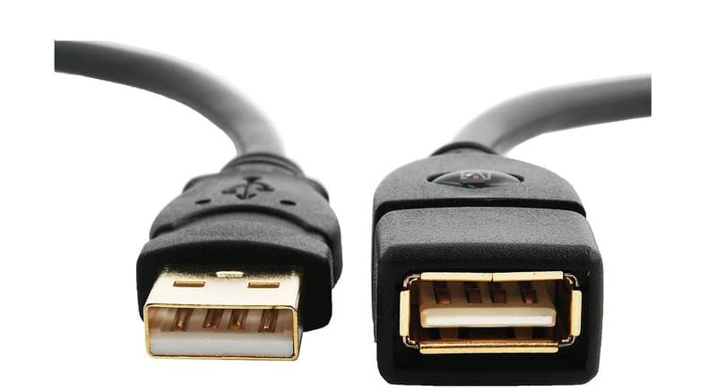 کابل افزایش طول USB 2.0 به طول 30 سانتی متر — تصویر ۳