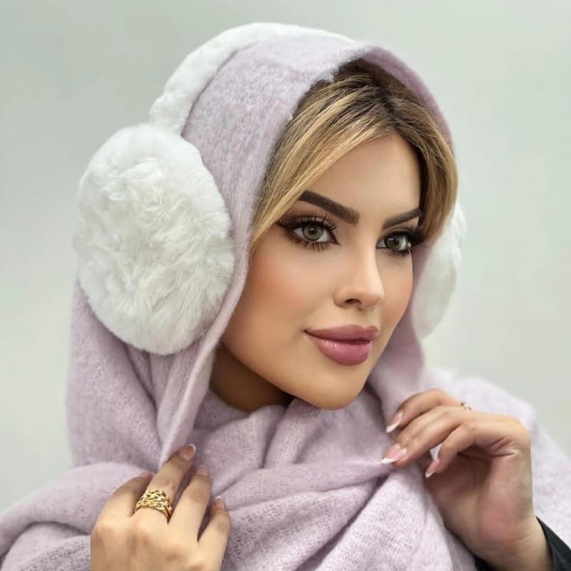 گوشگیر زمستانی ساده وارداتی — تصویر ۷