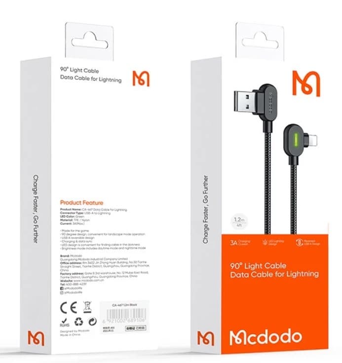 کابل MCDODO Lightning 1.2mCA-4671 — تصویر ۴