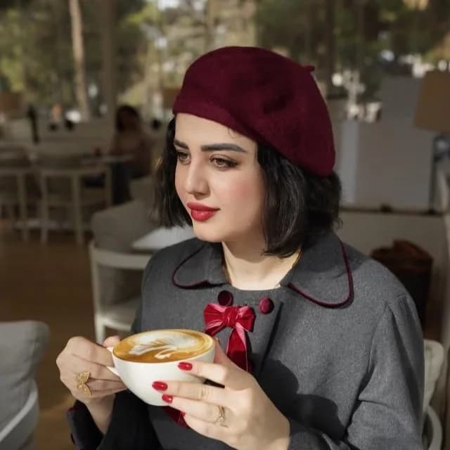 کلاه برت پشمی نازک — تصویر ۸