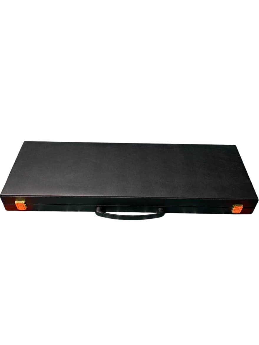 کیف ژتون پوکر 500 عددی چرم اصل — تصویر ۶
