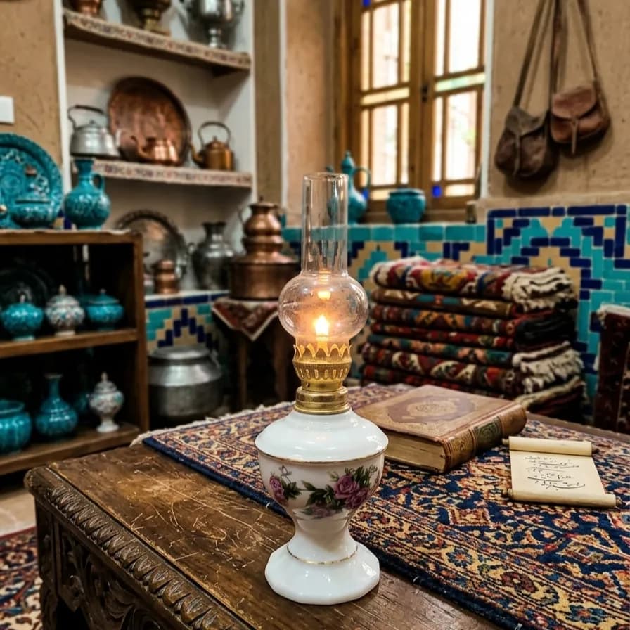 چراغ گل‌سرخی چینی — تصویر ۵